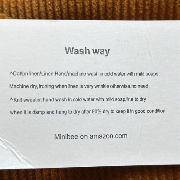 NWT Minibee Corduroy XXL Dress - Picture 7 of 11